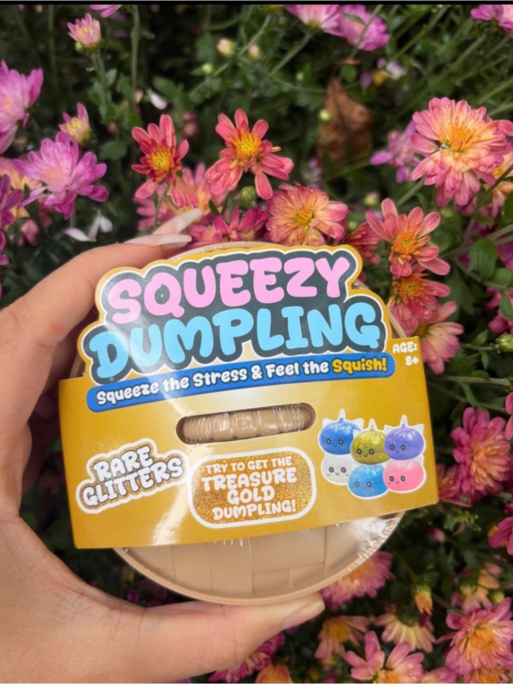 NEW & SEALED Viral Squeezy Dumpling Mystery Box - Unicorn Rare Glitters Edition